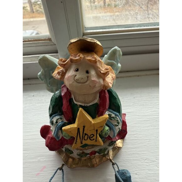 Christmas Angle Sitting On Shelf - Picture 2 of 5